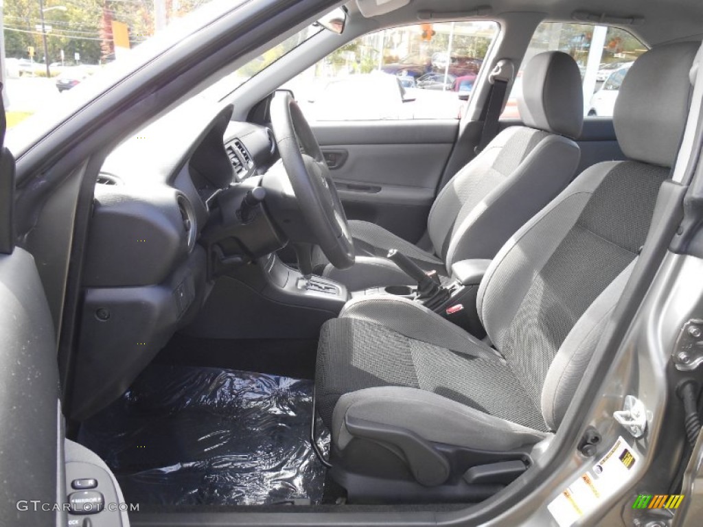 2006 Impreza 2.5i Sedan - Crystal Gray Metallic / Anthracite Black photo #15