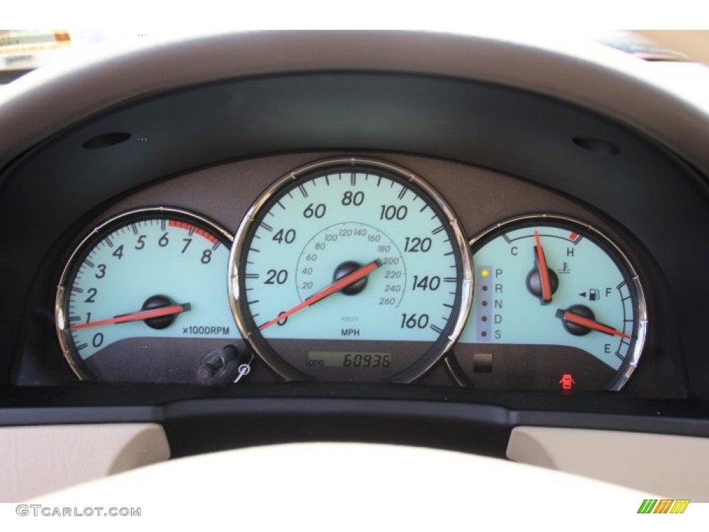 2006 Toyota Solara SE Coupe Gauges Photo #86574561