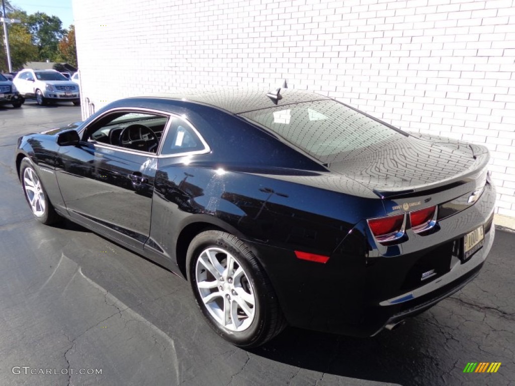 2013 Camaro LT Coupe - Black / Black photo #6