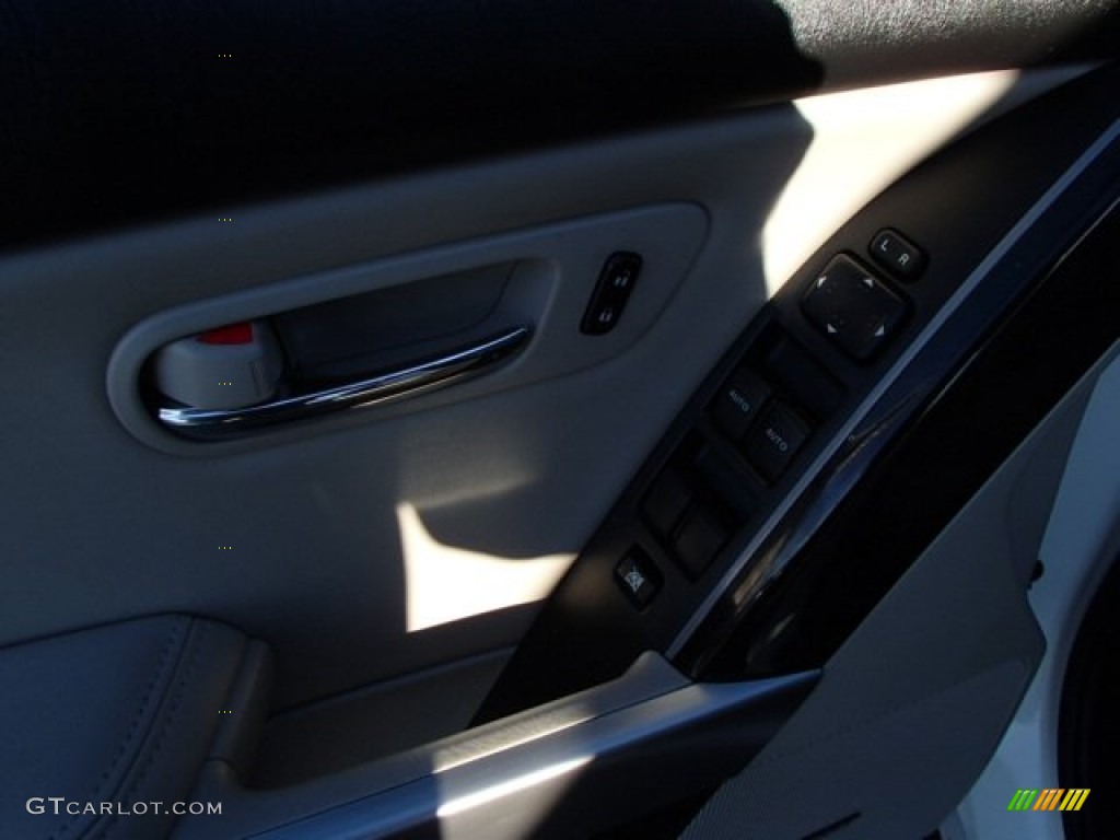 2010 CX-9 Grand Touring AWD - Crystal White Pearl Mica / Sand photo #17