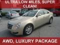 Gold Mist 2008 Cadillac CTS 4 AWD Sedan