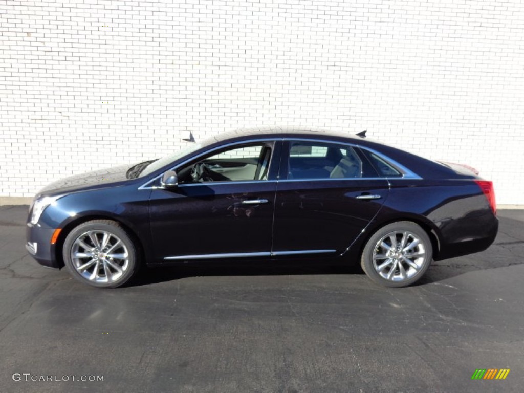 Sapphire Blue Metallic 2014 Cadillac XTS Luxury AWD Exterior Photo #86576280