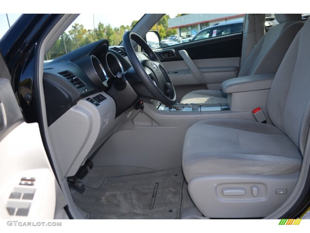 2010 Highlander  - Black / Ash photo #9