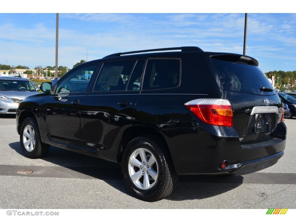 2010 Highlander  - Black / Ash photo #23