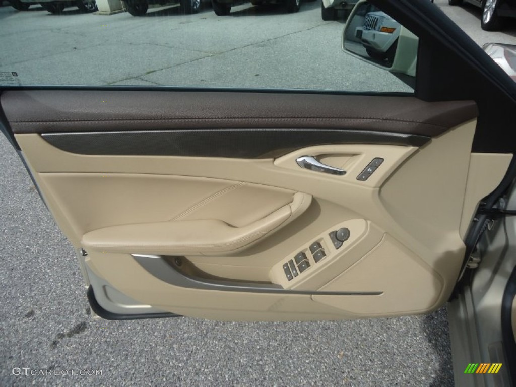 2008 CTS 4 AWD Sedan - Gold Mist / Cashmere/Cocoa photo #32