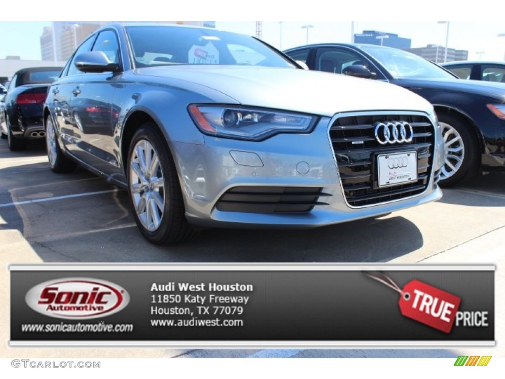 2014 A6 2.0T quattro Sedan - Quartz Gray Metallic / Black photo #1