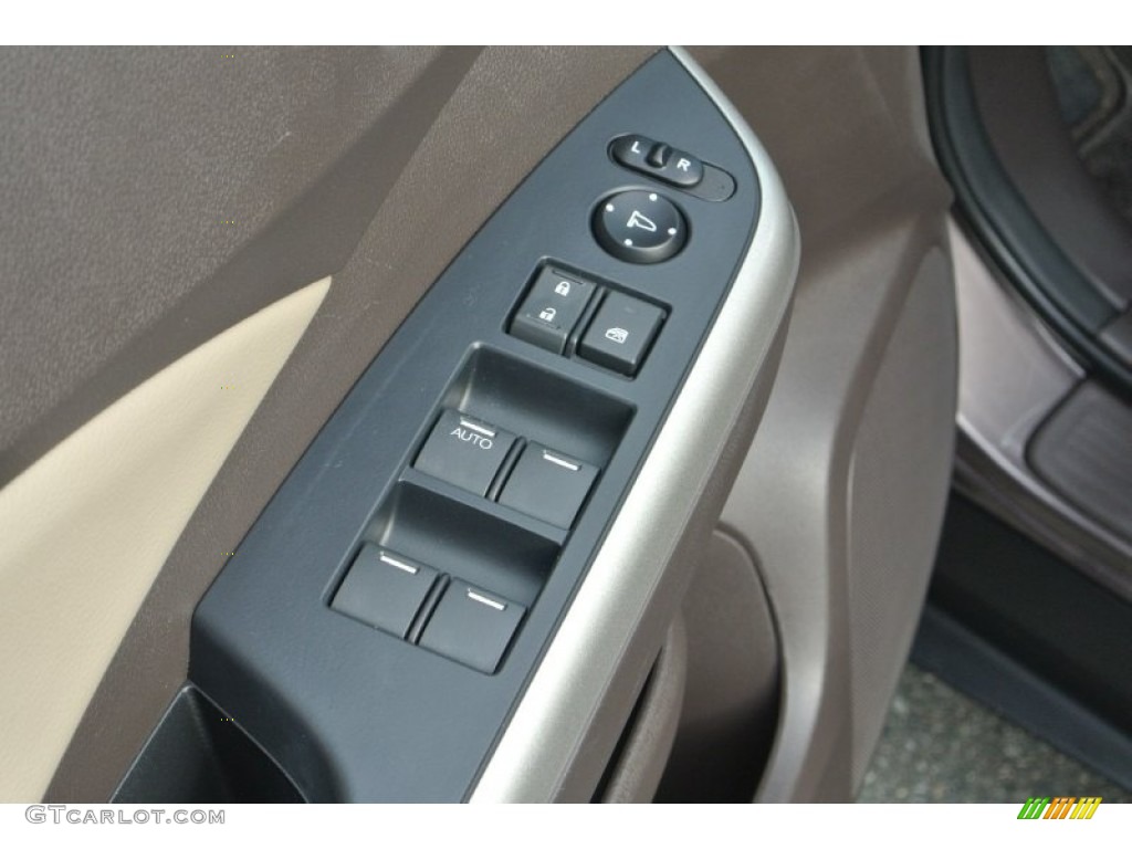 2012 CR-V EX-L - Urban Titanium Metallic / Beige photo #11
