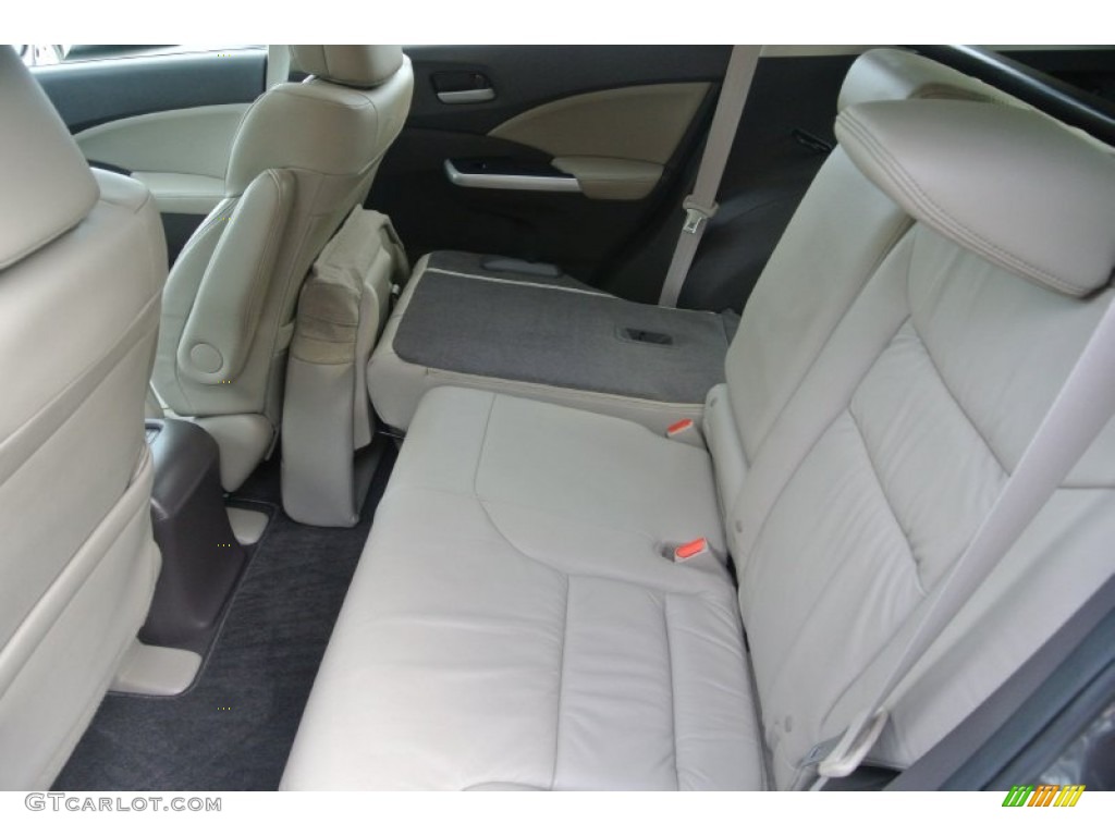 2012 CR-V EX-L - Urban Titanium Metallic / Beige photo #20
