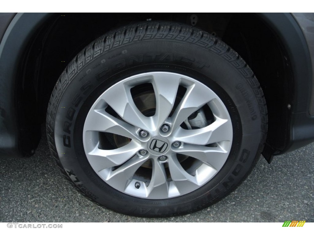 2012 CR-V EX-L - Urban Titanium Metallic / Beige photo #25