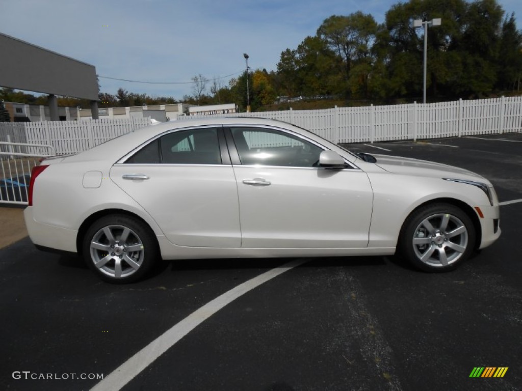 White Diamond Tricoat 2014 Cadillac ATS 2.5L Exterior Photo #86578947