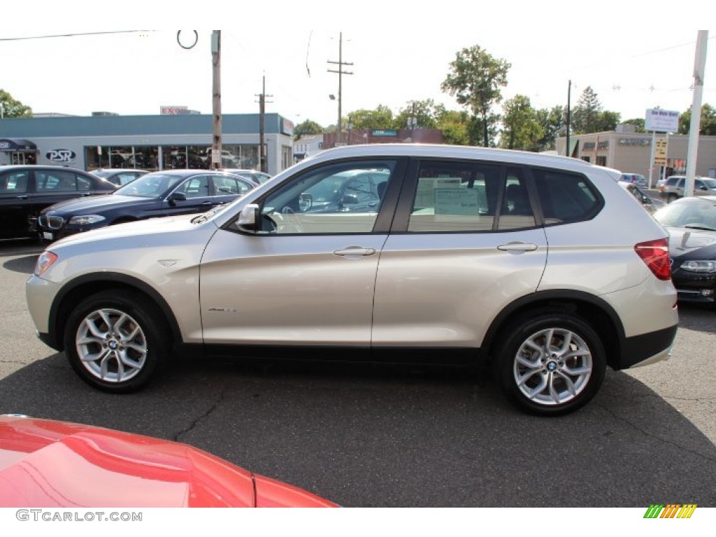 Mineral Silver Metallic 2013 BMW X3 xDrive 35i Exterior Photo #86579103