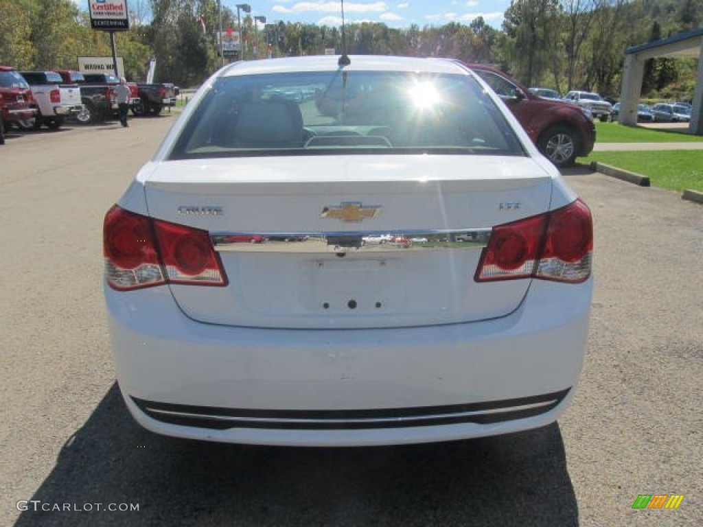 2013 Cruze LTZ - Summit White / Cocoa/Light Neutral photo #5