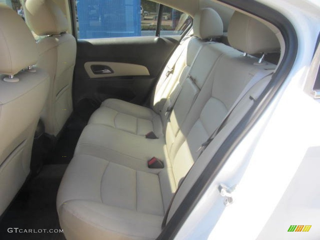 2013 Cruze LTZ - Summit White / Cocoa/Light Neutral photo #14