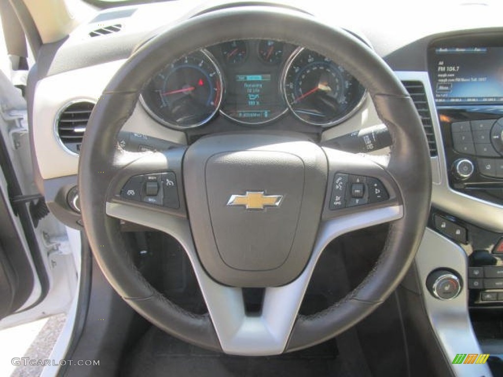 2013 Cruze LTZ - Summit White / Cocoa/Light Neutral photo #15