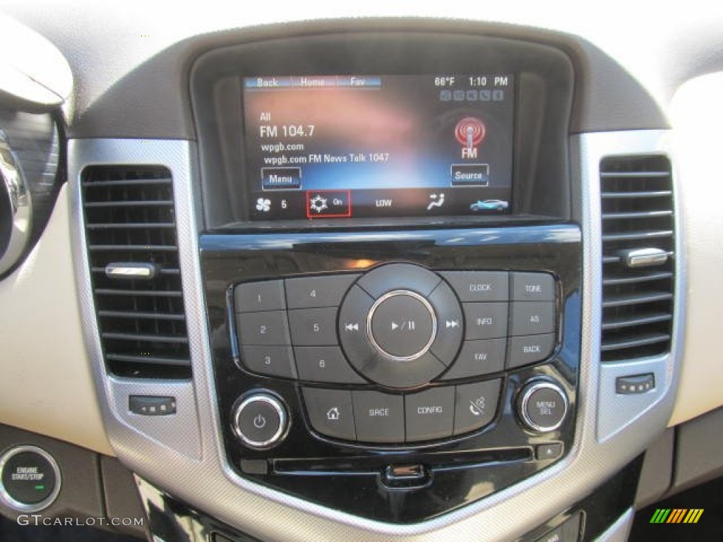 2013 Cruze LTZ - Summit White / Cocoa/Light Neutral photo #16
