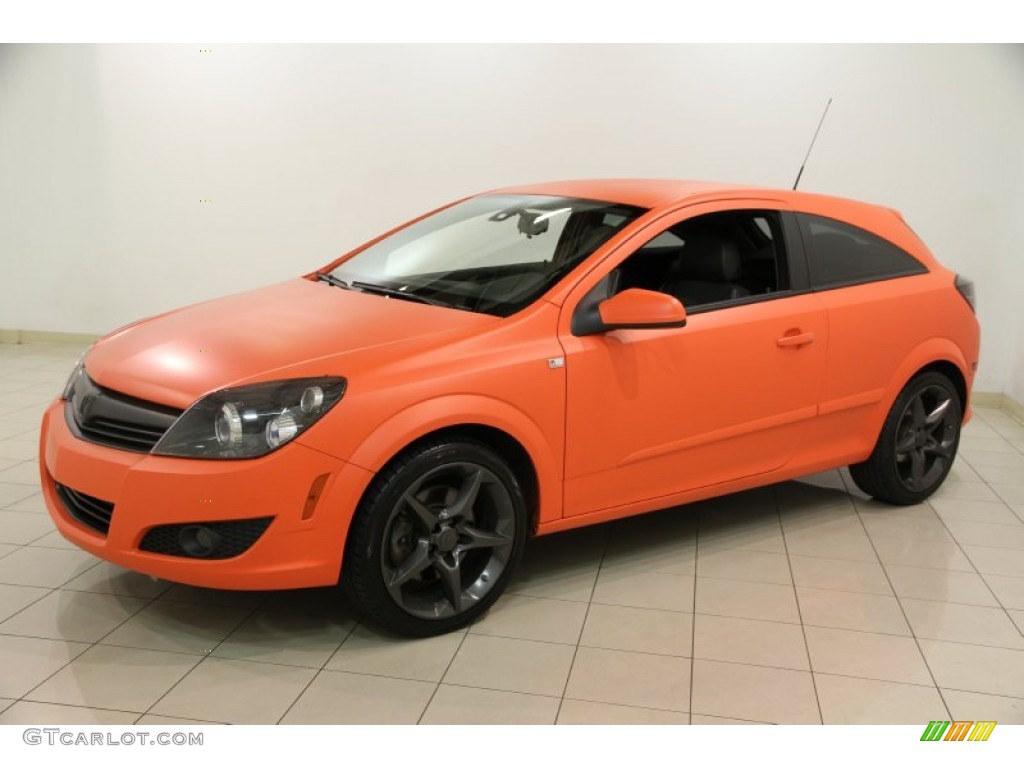 Matte Orange 2008 Saturn Astra XR Coupe Exterior Photo #86579583