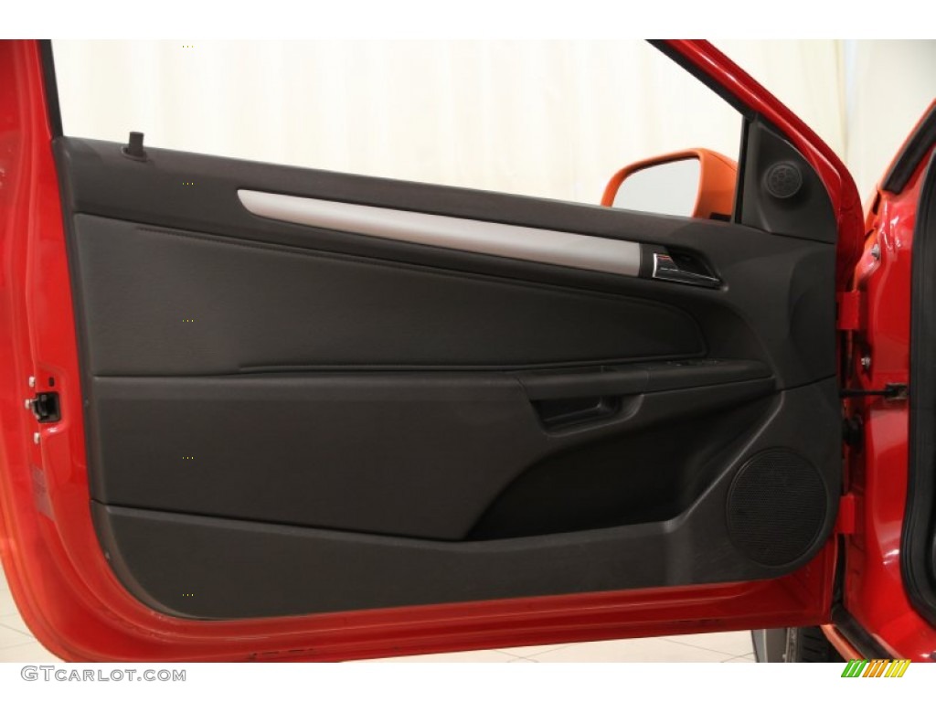 2008 Saturn Astra XR Coupe Charcoal Door Panel Photo #86579610