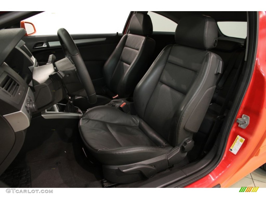 Charcoal Interior 2008 Saturn Astra XR Coupe Photo #86579634