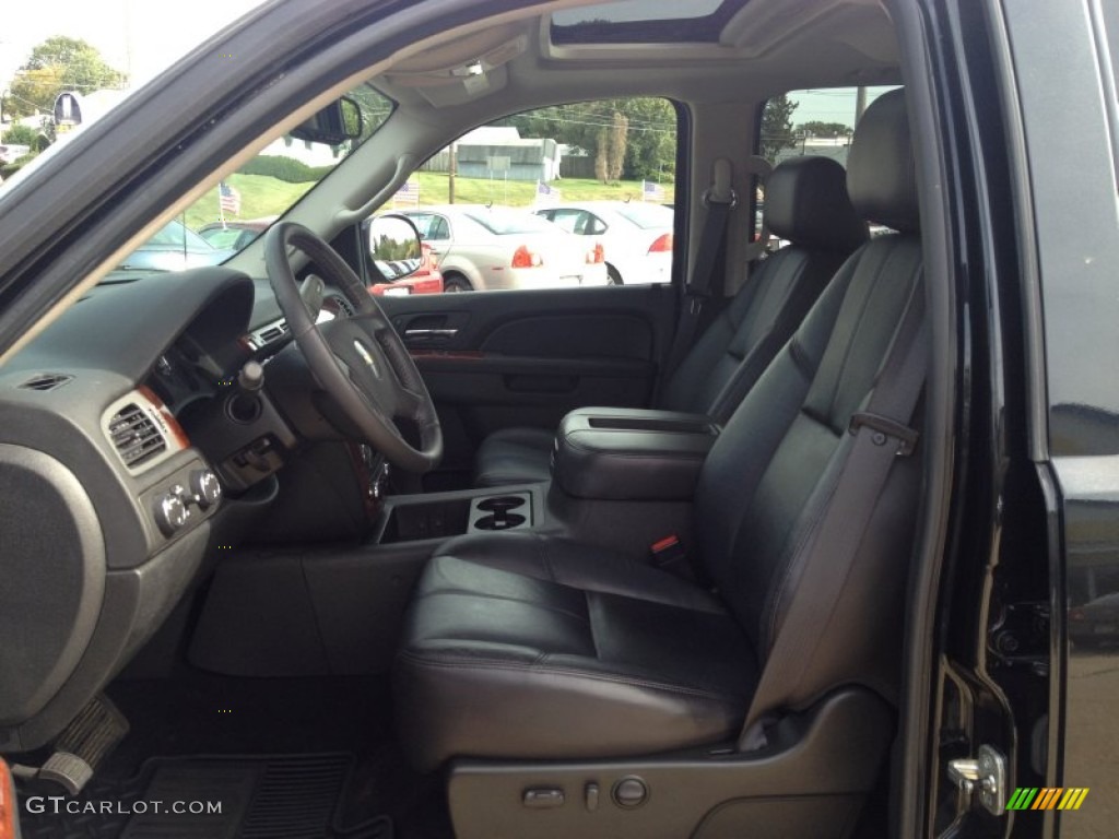 2010 Silverado 1500 LTZ Crew Cab 4x4 - Black Granite Metallic / Ebony photo #25