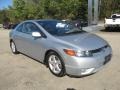 2007 Alabaster Silver Metallic Honda Civic EX Coupe  photo #9