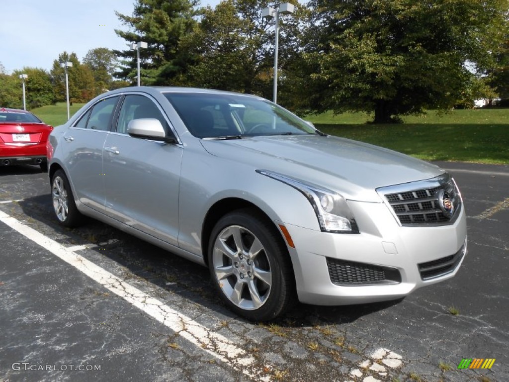 Radiant Silver Metallic 2014 Cadillac ATS 2.0L Turbo AWD Exterior Photo #86580840