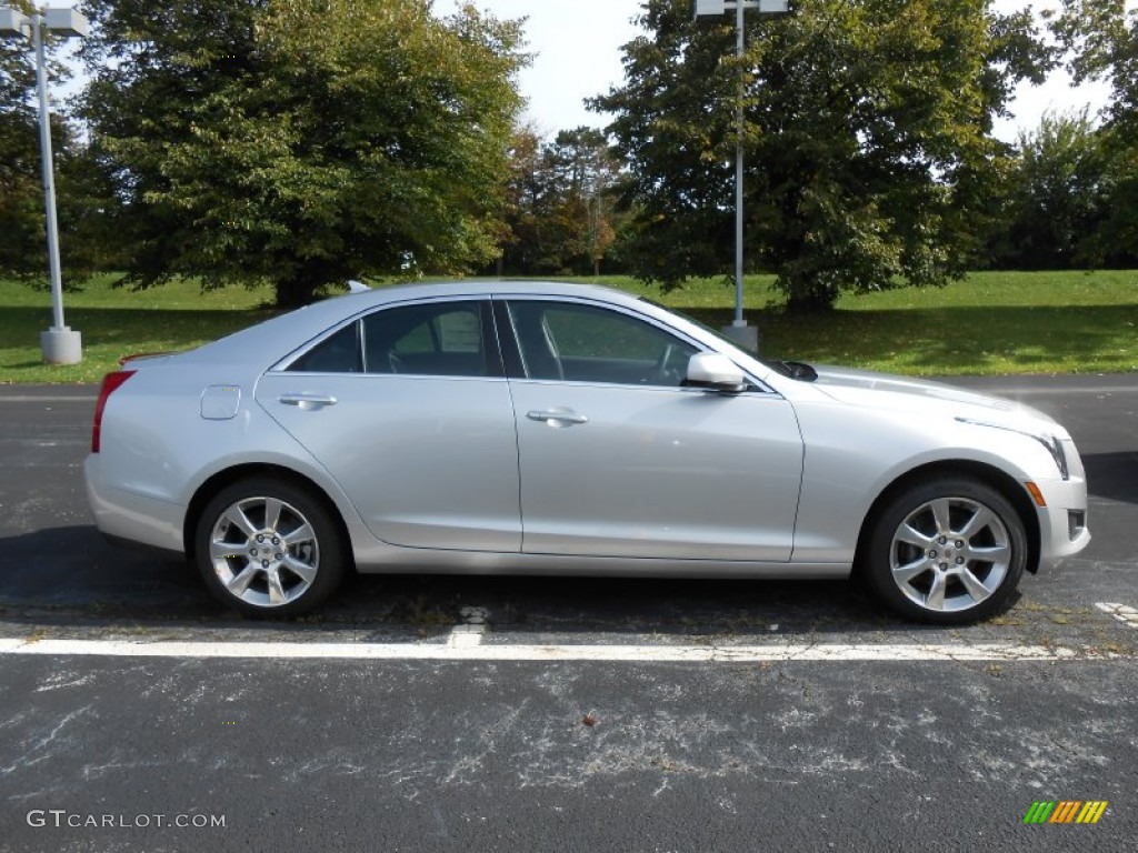 Radiant Silver Metallic 2014 Cadillac ATS 2.0L Turbo AWD Exterior Photo #86580867