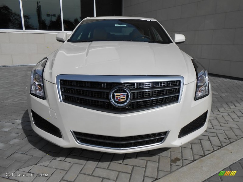 White Diamond Tricoat 2014 Cadillac ATS 2.5L Exterior Photo #86581185