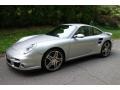 GT Silver Metallic 2008 Porsche 911 Turbo Coupe