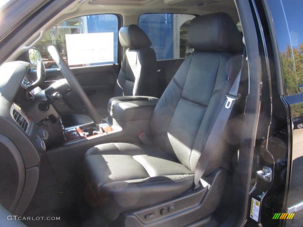 2014 Suburban LTZ 4x4 - Black / Ebony photo #13