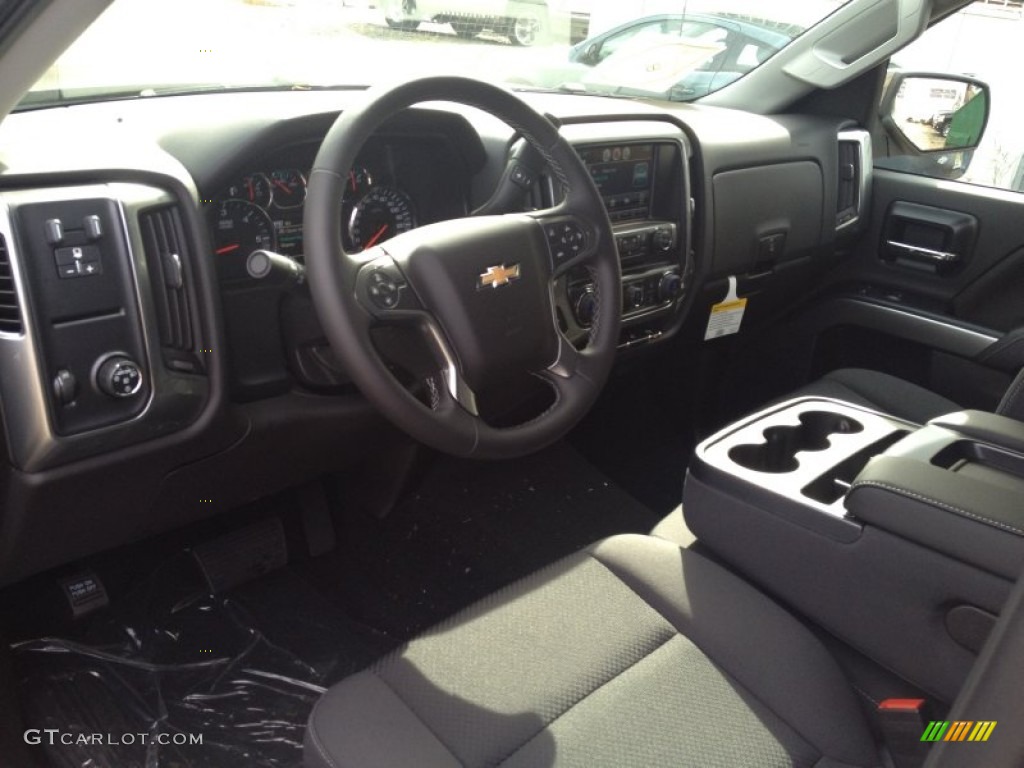 2014 Silverado 1500 LT Double Cab - Brownstone Metallic / Jet Black photo #7