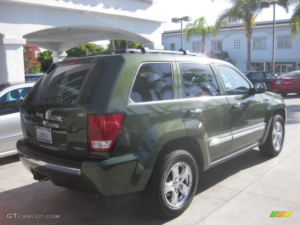 2007 Grand Cherokee Limited - Jeep Green Metallic / Khaki photo #2