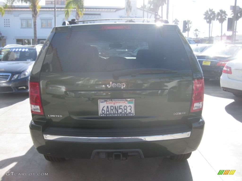 2007 Grand Cherokee Limited - Jeep Green Metallic / Khaki photo #3