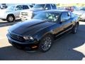 Black 2012 Ford Mustang V6 Mustang Club of America Edition Coupe Exterior