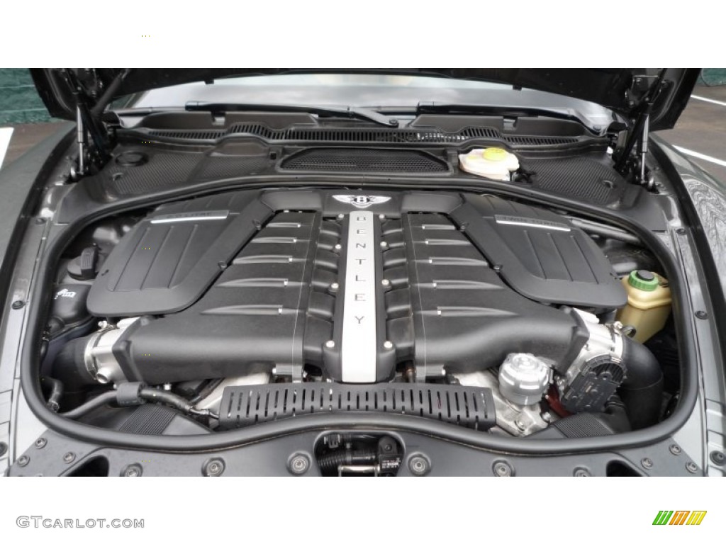 2008 Bentley Continental GT Speed Engine Photos