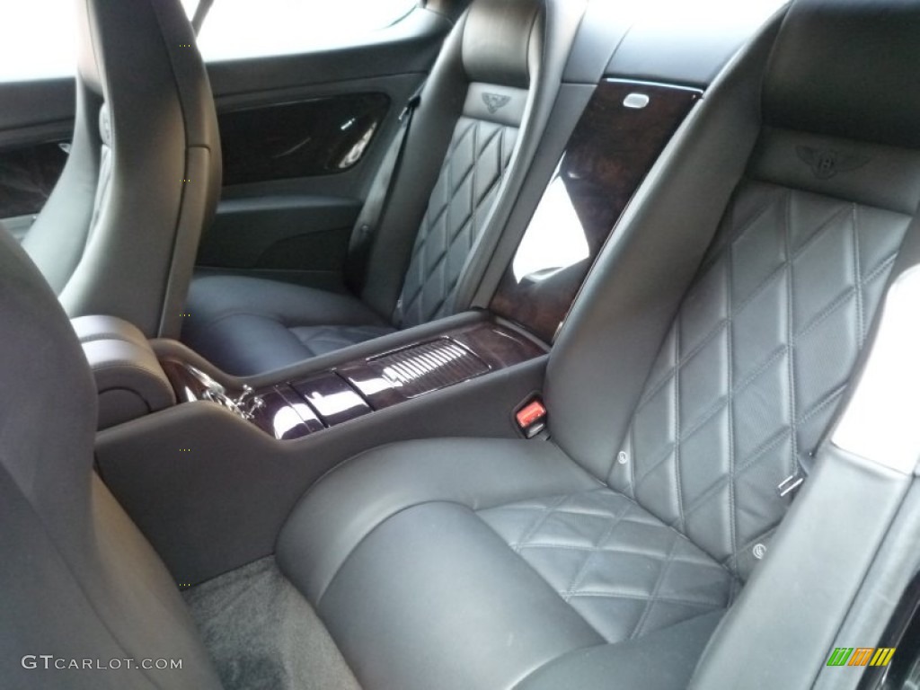2008 Bentley Continental GT Mulliner Rear Seat Photo #86583504