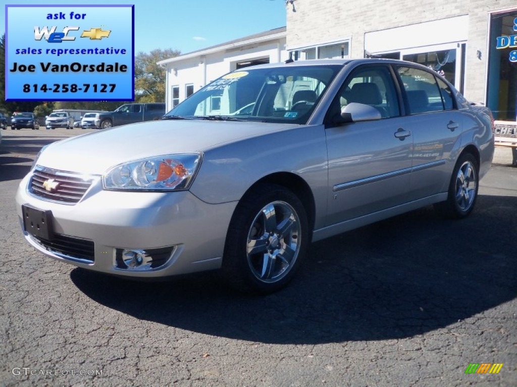 Silverstone Metallic Chevrolet Malibu