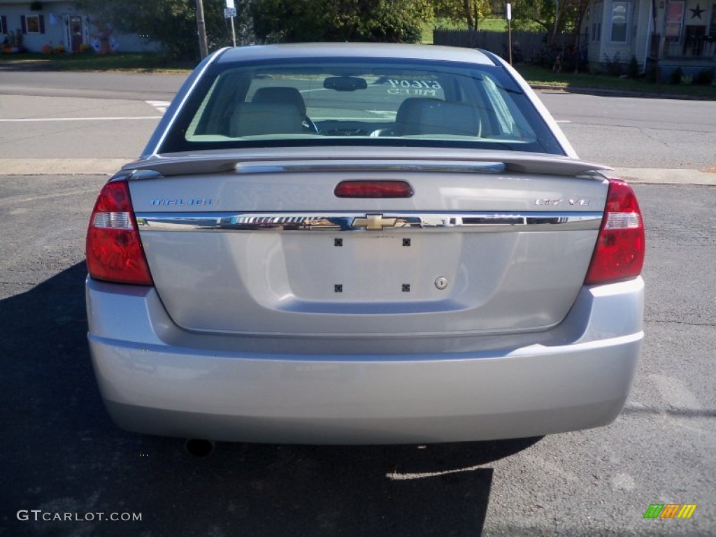 2007 Malibu LTZ Sedan - Silverstone Metallic / Titanium Gray photo #6