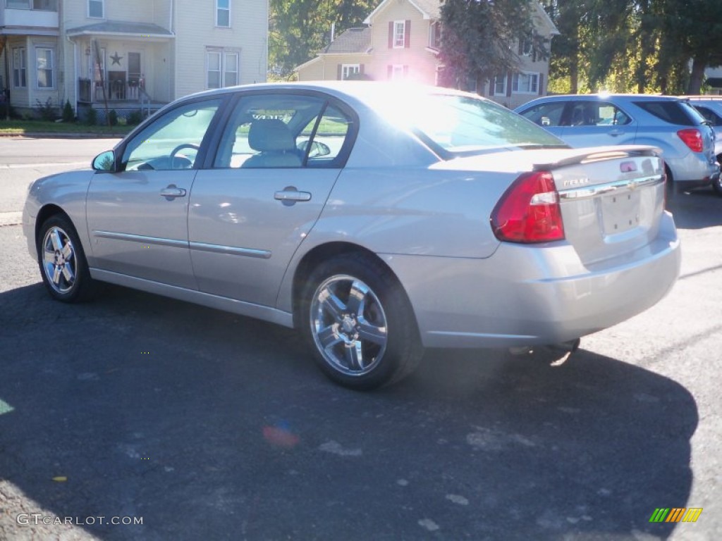 2007 Malibu LTZ Sedan - Silverstone Metallic / Titanium Gray photo #7