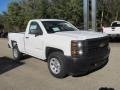 Summit White 2014 Chevrolet Silverado 1500 WT Regular Cab 4x4 Exterior