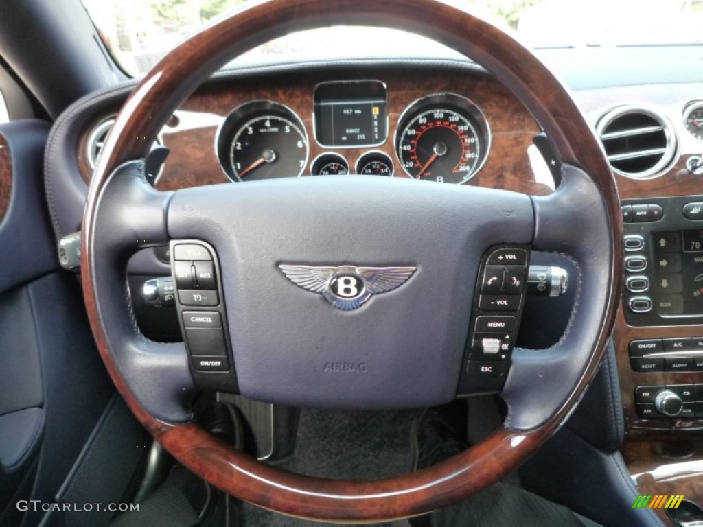 2006 Continental Flying Spur  - Dark Sapphire / Saffron photo #2