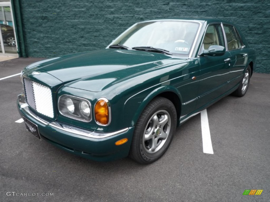 Mulsanne Green 1999 Bentley Arnage Standard Arnage Model Exterior Photo #86586000