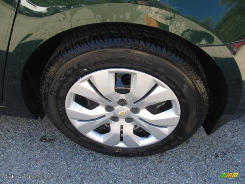 2014 Cruze LS - Rainforest Green Metallic / Jet Black/Medium Titanium photo #3