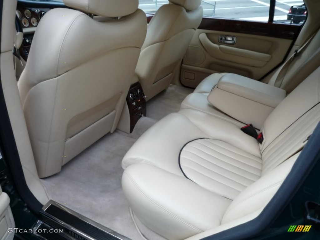 1999 Bentley Arnage Standard Arnage Model Rear Seat Photo #86586880