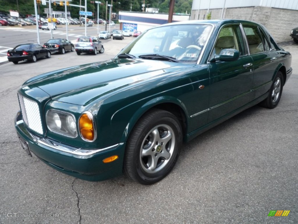 Mulsanne Green 1999 Bentley Arnage Standard Arnage Model Exterior Photo #86587059