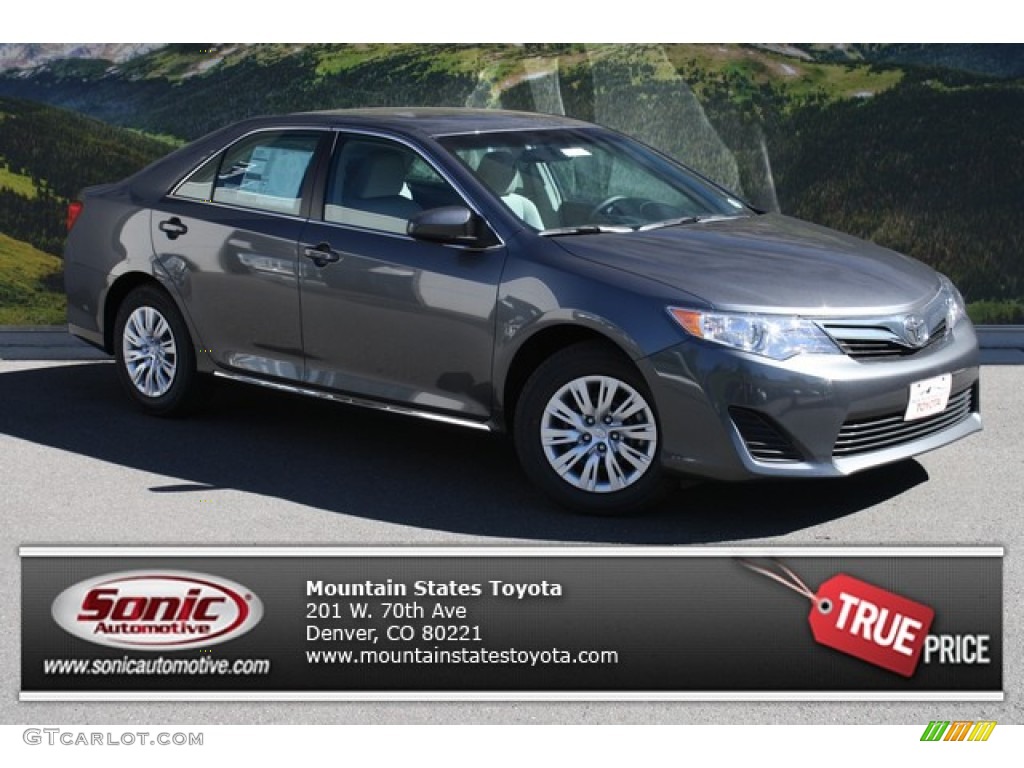 2014 Camry LE - Magnetic Gray Metallic / Ash photo #1