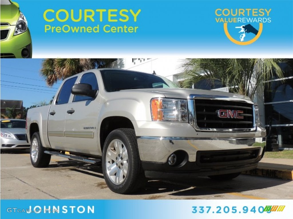 Silver Birch Metallic GMC Sierra 1500