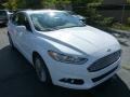 2014 Oxford White Ford Fusion Titanium  photo #1