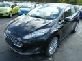 2014 Tuxedo Black Ford Fiesta SE Sedan  photo #5