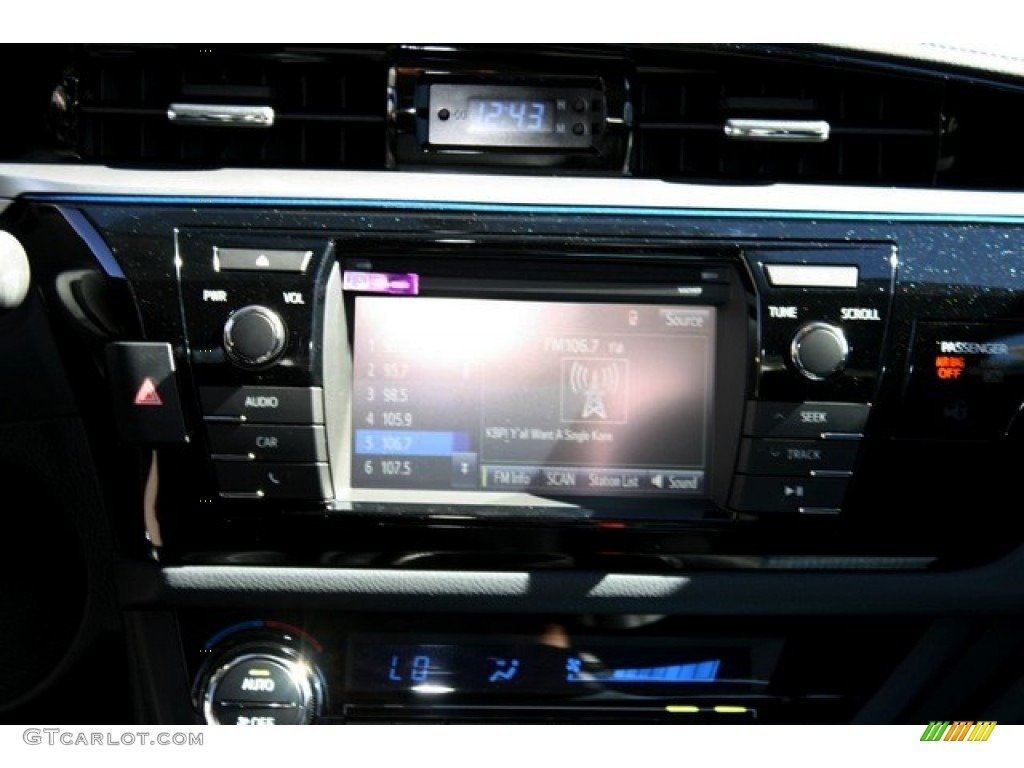 2014 Corolla S - Super White / Steel Blue photo #6