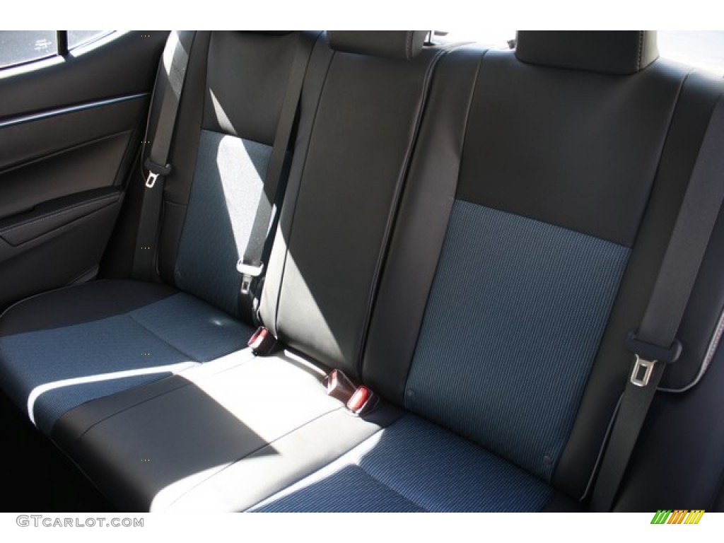 2014 Corolla S - Super White / Steel Blue photo #7